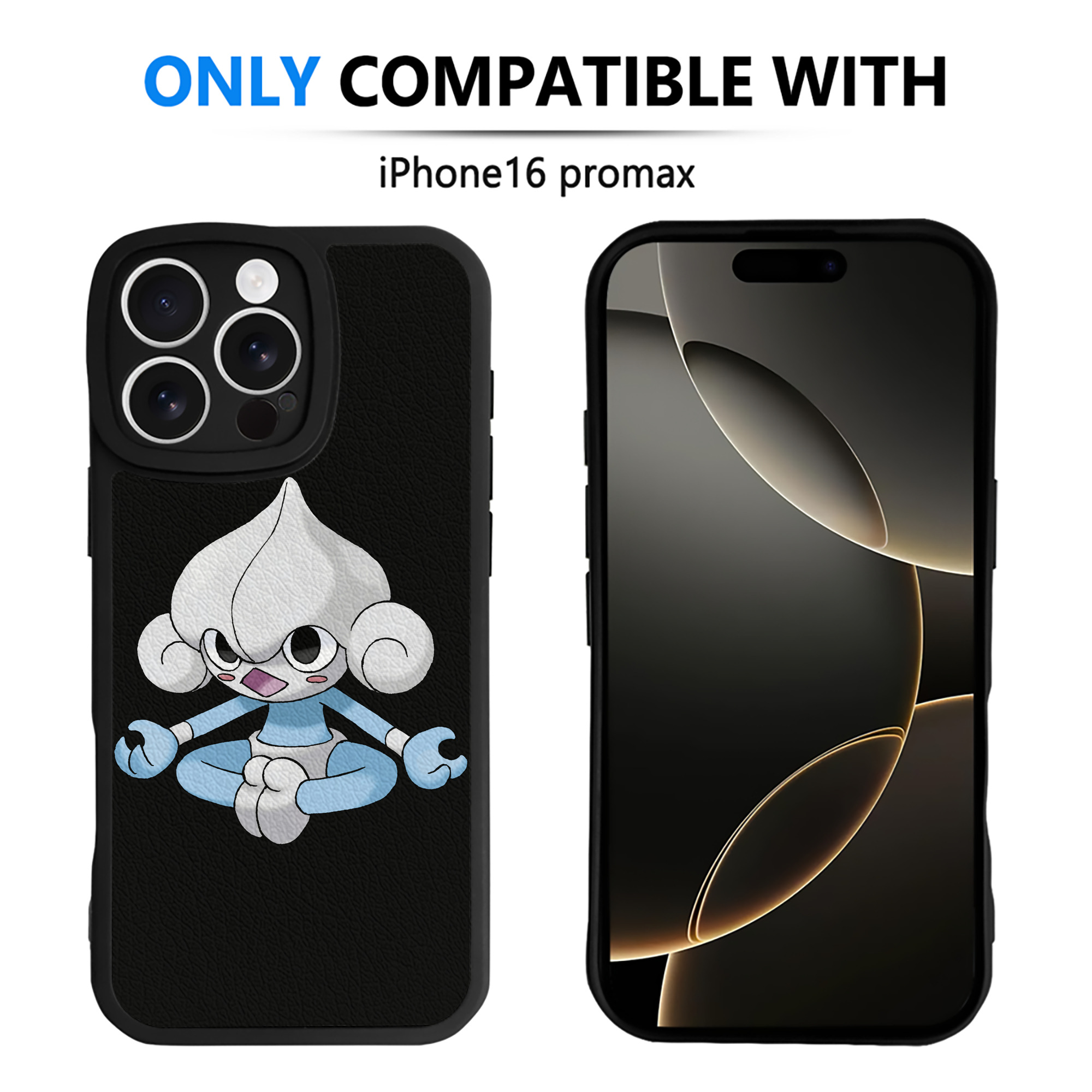 （画像用） ポケットモンスター Pokémon 【iPhone 16シリーズ対応】シリコンスマホケース（レザー調） 材質：シリコン